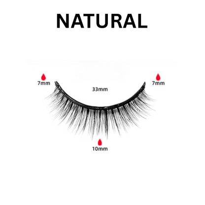 LASHORA – Reusable Self-Adhesive Eyelashes for Effortless Glamour