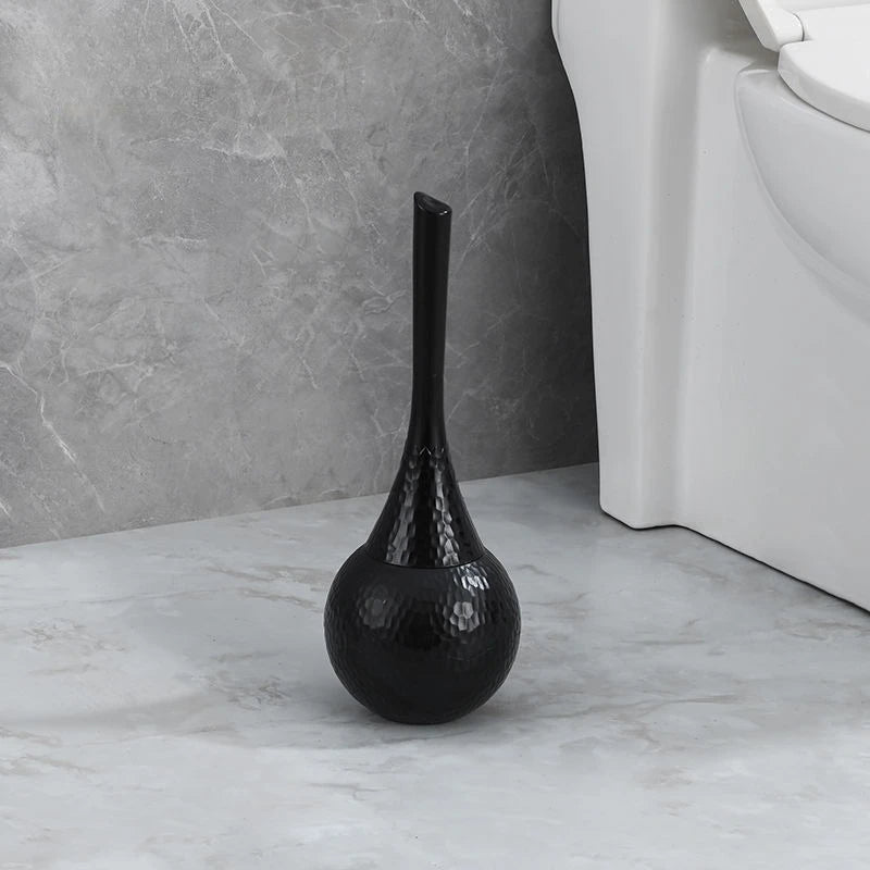 GoldenLuxe Toilettenbürste | Luxuriöses Badezimmer-Accessoire | Modernes Golddesign | Hygienisches Reinigungswerkzeug 11