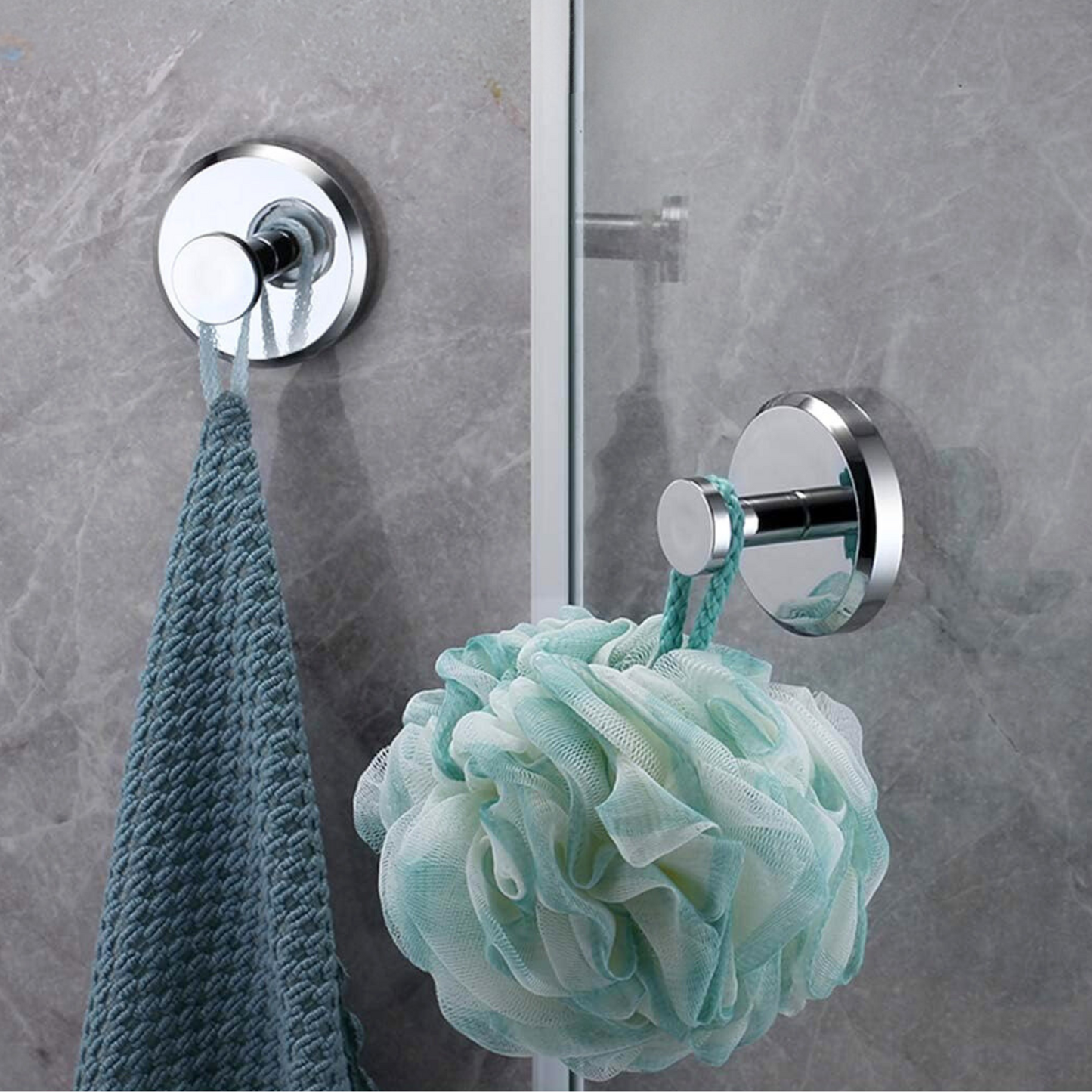 CLINGMAX – Reusable Vacuum Hooks for Space Saving