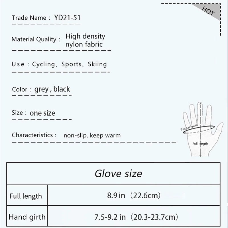 THERMOGRIP – Wasserdichte Thermohandschuhe für Fußball & Outdoor-Sport