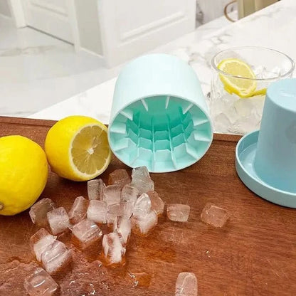 CYLINDICE – Molde cilíndrico de silicona para cubitos de hielo perfectos
