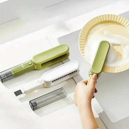 KNIFECLEAN PRO – 4-in-1 messenreiniger met dubbelzijdige borstel en veilige reiniging