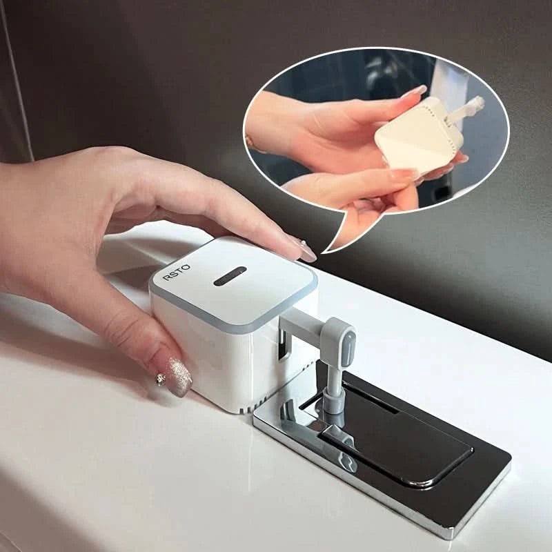 FLUSHSENSE – Sensor de descarga de inodoro sin contacto para comodidad higiénica