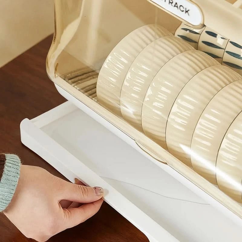 DISHSTACK – Scolapiatti in plastica per lavello e organizzazione stoviglie