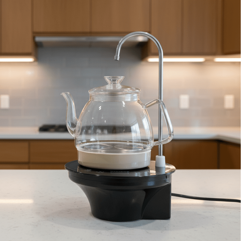 HYDROPOT – Hervidor de agua de mesa con función de bomba eléctrica
