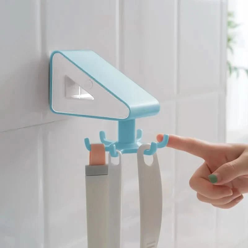 ROTAHOOK – Gancio da cucina a parete girevole 360° e senza fori