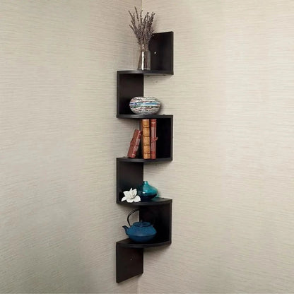 FLOATIERA – Corner Wall Shelf | Space-Saving Storage with Modern Design