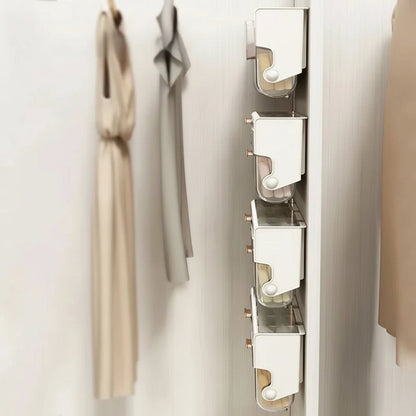 ORGASTORE – Wall-Mounted 3-in-1 Storage Box for Jewelry and Household Small Items