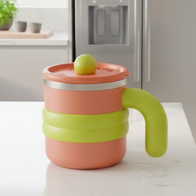 TRAVELOX – Isolierter Edelstahl Coffee Mug mit süßem Motiv