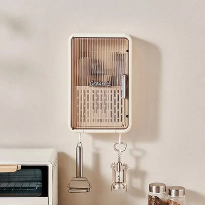 ORGANIX – Soporte multifuncional para cubiertos para montaje en pared