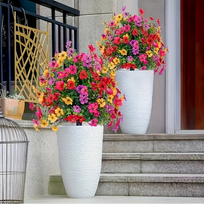 FLORASILK – Hoogwaardige kunstzijde bloemen met madeliefjes & eucalyptus