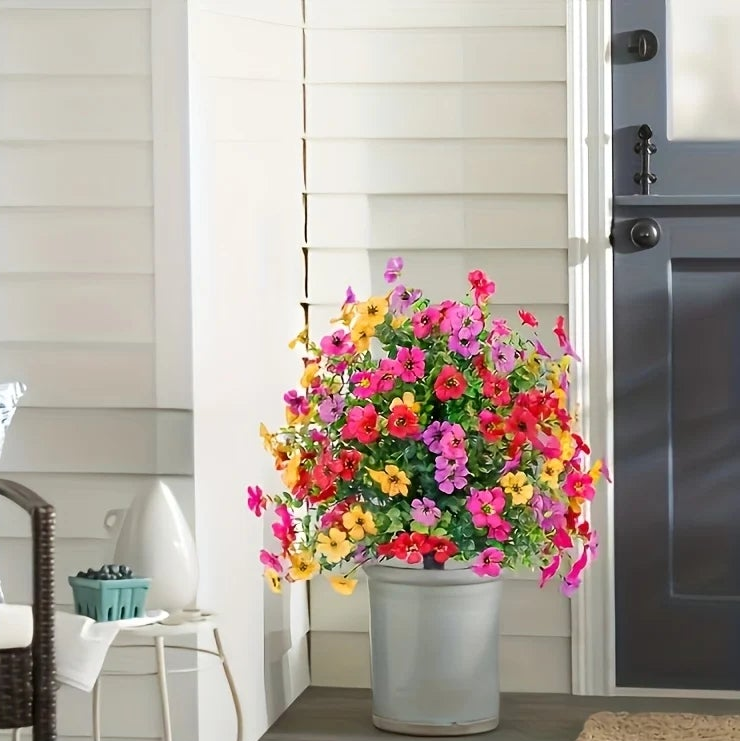 FLORASILK – Hoogwaardige kunstzijde bloemen met madeliefjes & eucalyptus