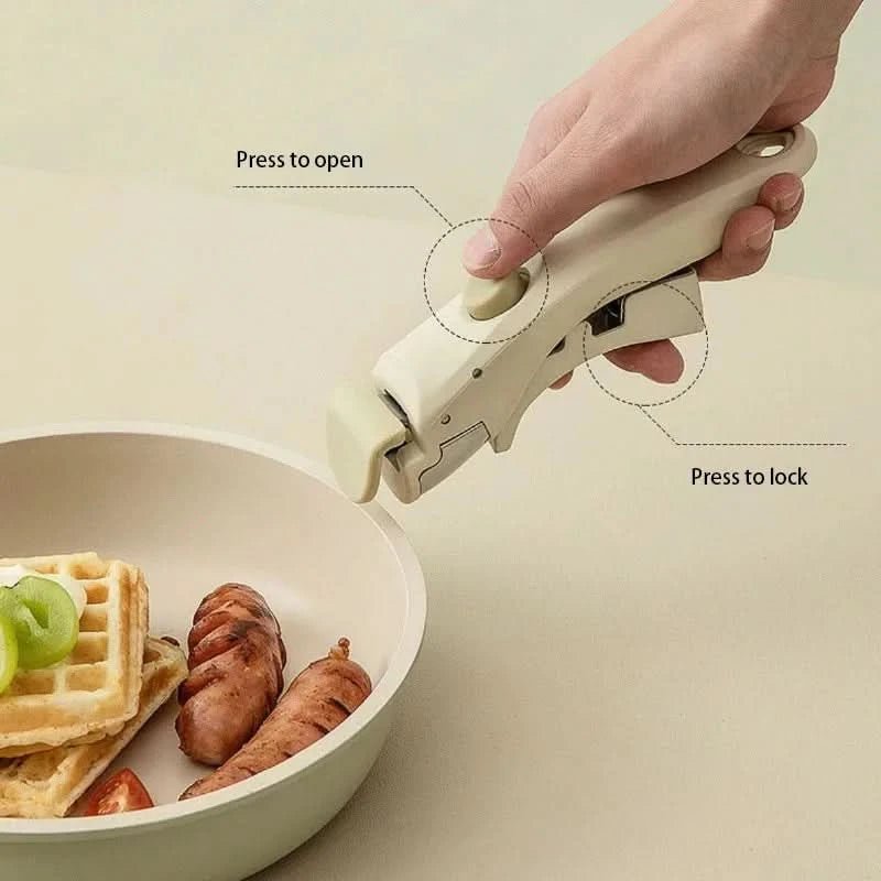GRIPHANDLE – Manico per pentola rimovibile resistente al calore e sicuro