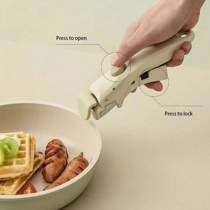 GRIPHANDLE – Manico per pentola rimovibile resistente al calore e sicuro