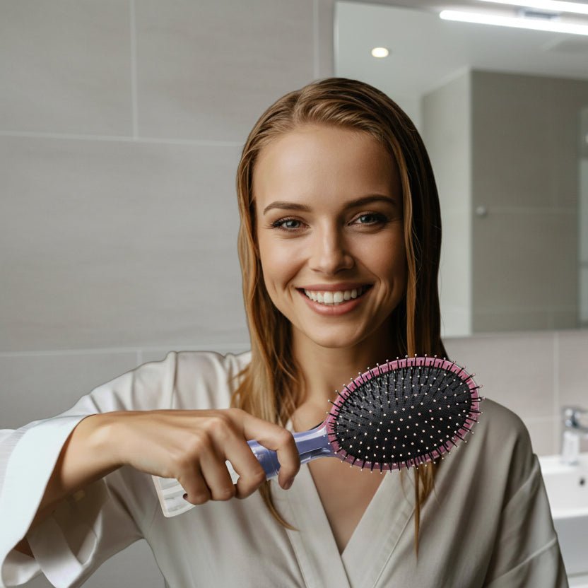 MISTBRUSH – Cepillo 2 en 1 con función de pulverización para peinados en cabello húmedo y seco