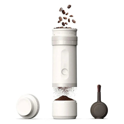 COFFFLOW – Draadloze koffiemolen voor verse koffieplezier met één druk op de knop
