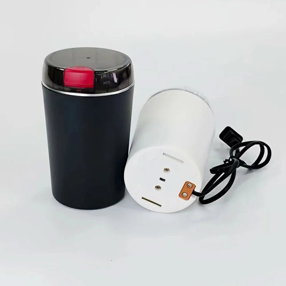 GRINDORA – Macinacaffè Elettrico Mini in Acciaio Inossidabile