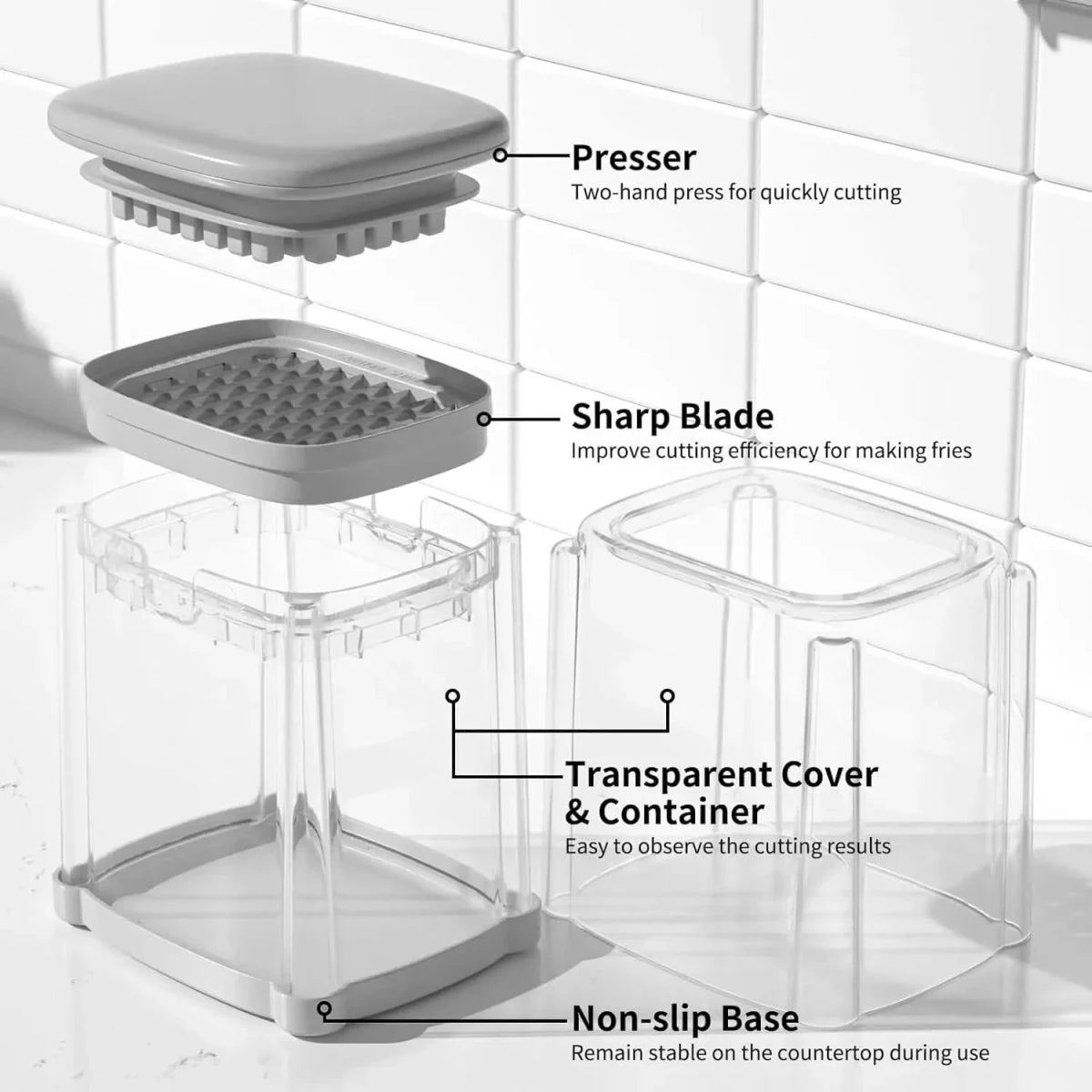 CHOPMASTER – Affettatrice professionale per verdure e patate