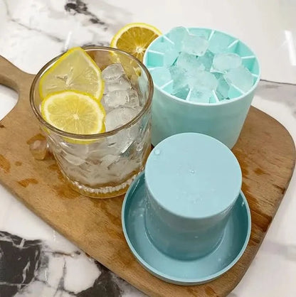 CYLINDICE – Molde cilíndrico de silicona para cubitos de hielo perfectos