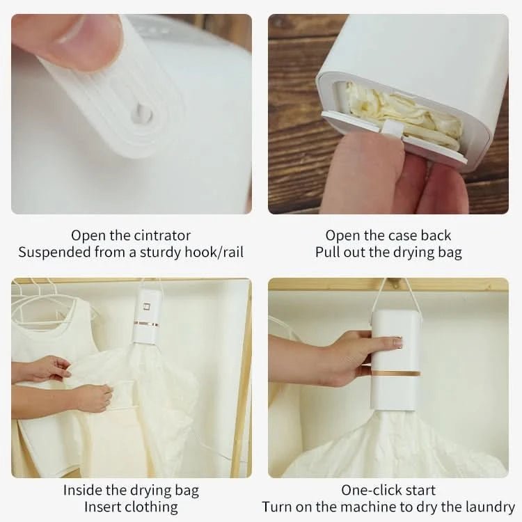 PORTADRY – Compact Portable Clothes Dryer for Travel & Home Use