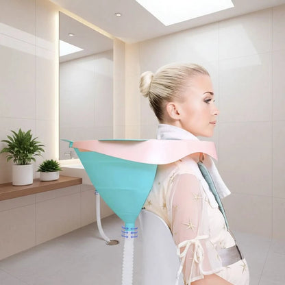 HAIRFLOW – Faltbares Haarwaschbecken für einfache & komfortable Anwendung