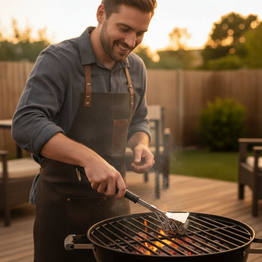 GRILLMASTER – Bristle-Free Stainless Steel BBQ Brush