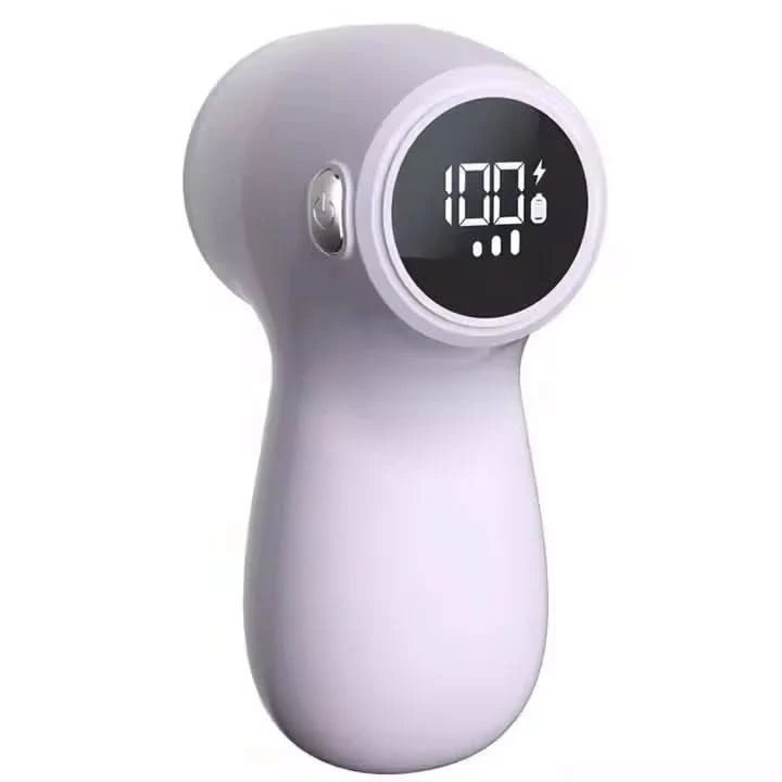 LINTPRO – Rimuovi-pelucchi ricaricabile con display LCD e 6 lame