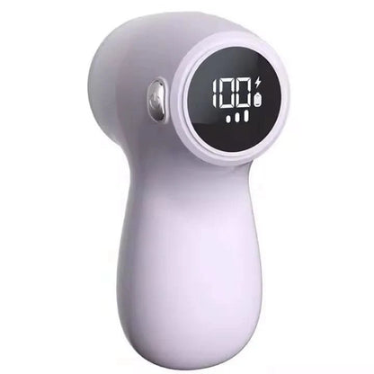 LINTPRO – Rimuovi-pelucchi ricaricabile con display LCD e 6 lame