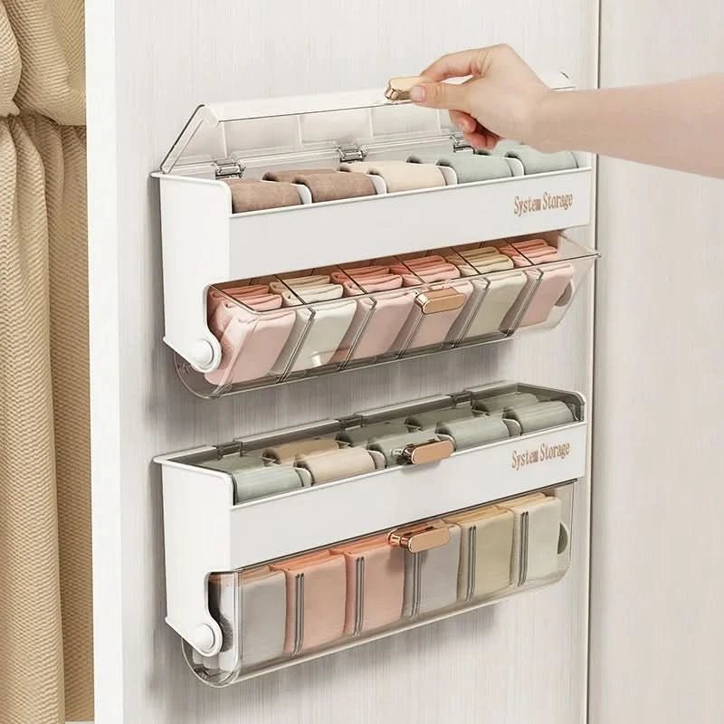 ORGASTORE – Wall-Mounted 3-in-1 Storage Box for Jewelry and Household Small Items