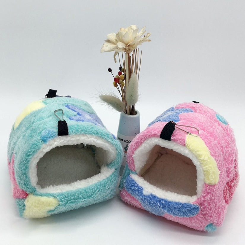 Harryhamster - Soft Hamster House mit Hängematte-3