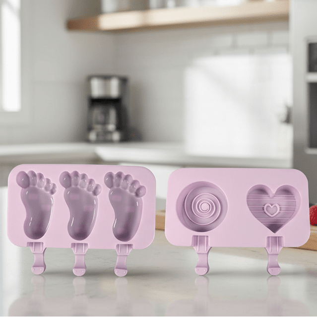 SWEETFREEZE – Stampi in silicone per ghiaccioli con design giocoso