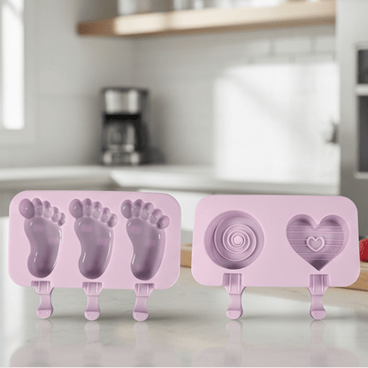 SWEETFREEZE – Stampi in silicone per ghiaccioli con design giocoso