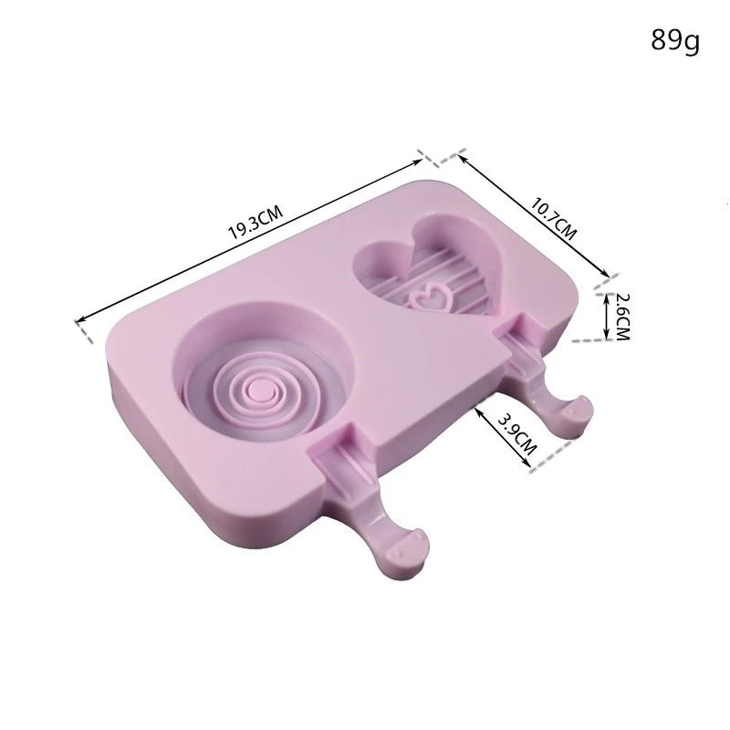 SWEETFREEZE – Stampi in silicone per ghiaccioli con design giocoso