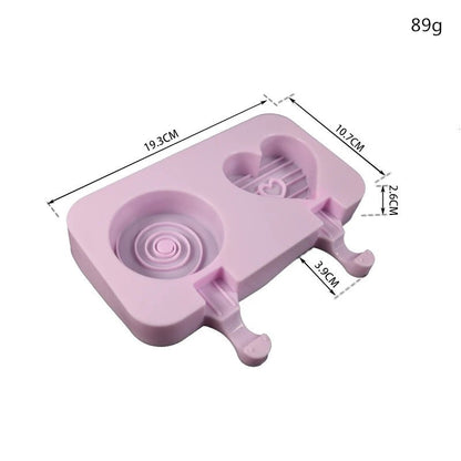 SWEETFREEZE – Stampi in silicone per ghiaccioli con design giocoso