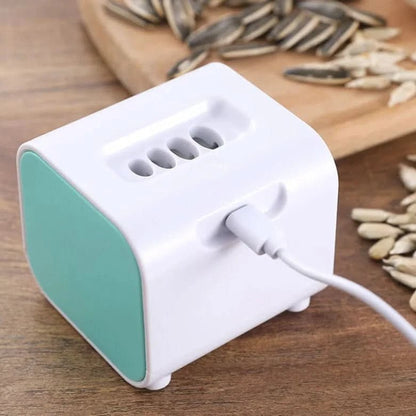 CRACKORA – Aide automatique pour éplucher les pépins de melon avec design portable