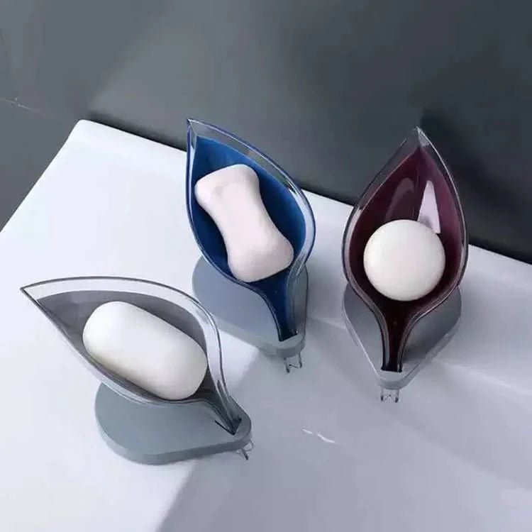 LEAFDRAIN – Portasapone da bagno a forma di foglia con scarico