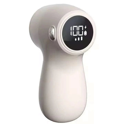 LINTPRO – Rimuovi-pelucchi ricaricabile con display LCD e 6 lame