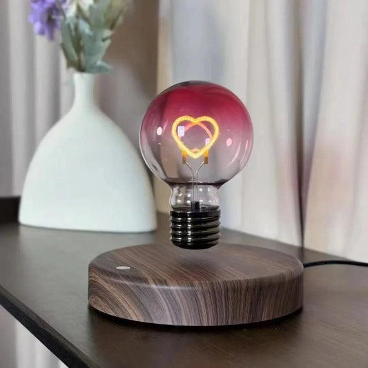 LEVILOVE – Lampada a cuore magnetica sospesa con design arcobaleno