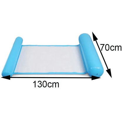 Air mattress - Inflatable floating bed for relaxing in the pool or on the beach