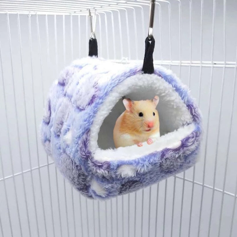 Harryhamster - Soft Hamster House mit Hängematte-2