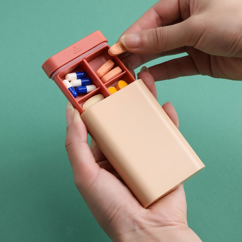 Nordicpill - Stilvolle Medikamentenbox Mit Flexiblen Fächern Für Reisen-2