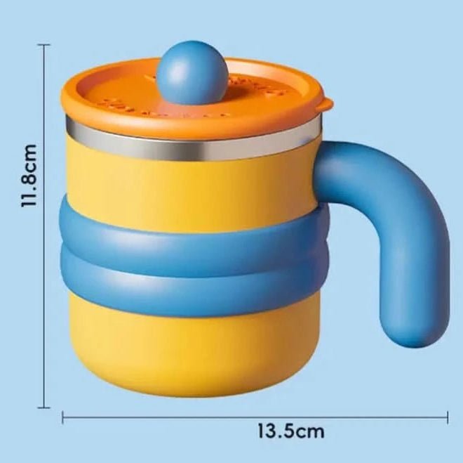 TRAVELOX – Isolierter Edelstahl Coffee Mug mit süßem Motiv