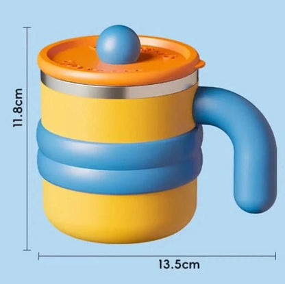 TRAVELOX – Isolierter Edelstahl Coffee Mug mit süßem Motiv