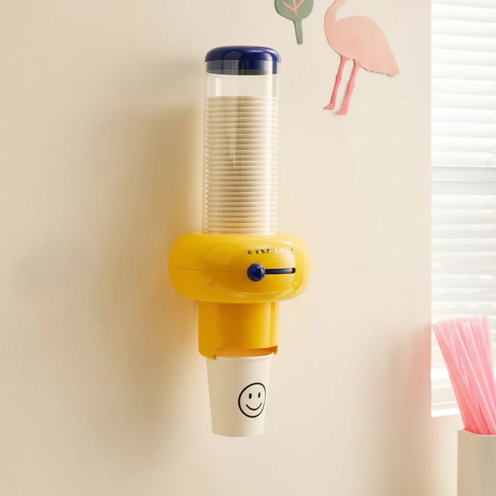CUPHOLD – Wandbekerhouder voor schone en ruimtebesparende gebruik