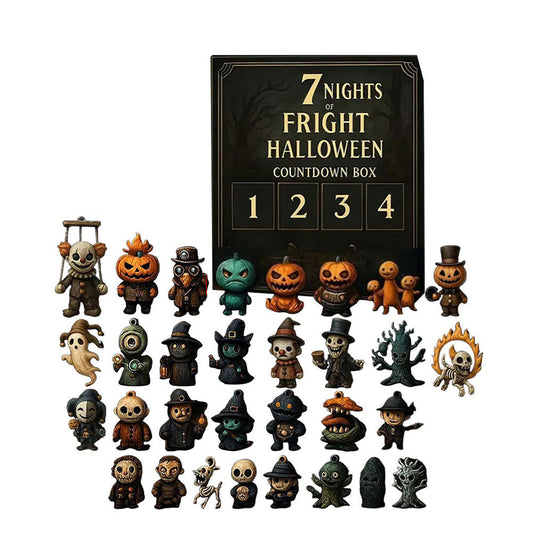 HAUNTBOX 31 – Grusel Adventskalender mit 31 Figuren für Kinder