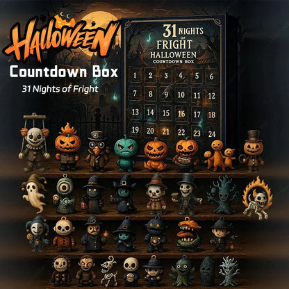 HAUNTBOX 31 – Grusel Adventskalender mit 31 Figuren für Kinder