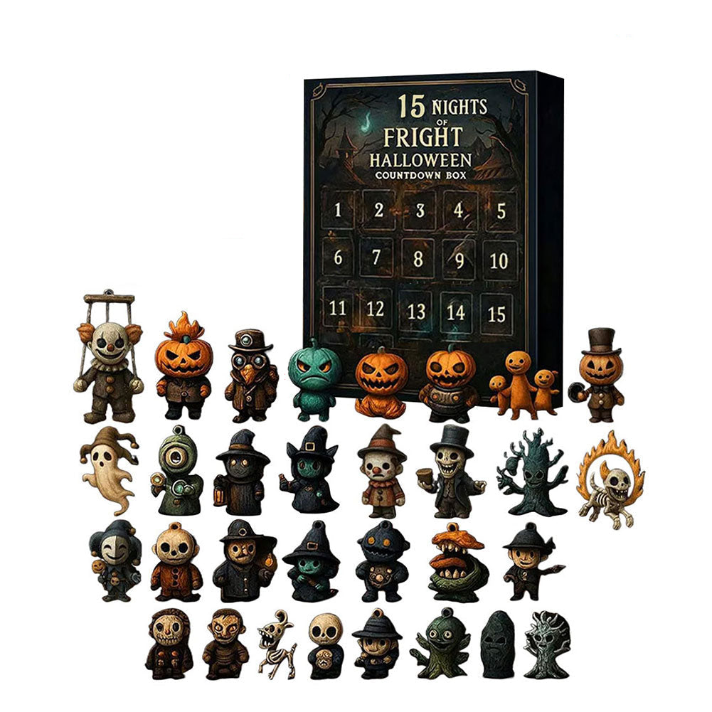 HAUNTBOX 31 – Grusel Adventskalender mit 31 Figuren für Kinder