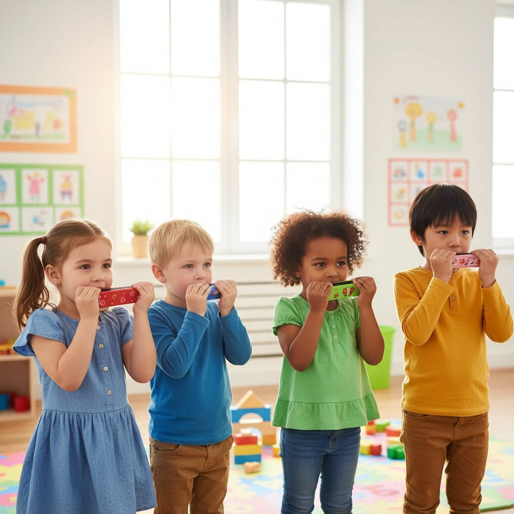 HARMOWOOD – Mundharmonika aus Holz für frühes musikalisches Lernen und spielerische Klangerkundung 3