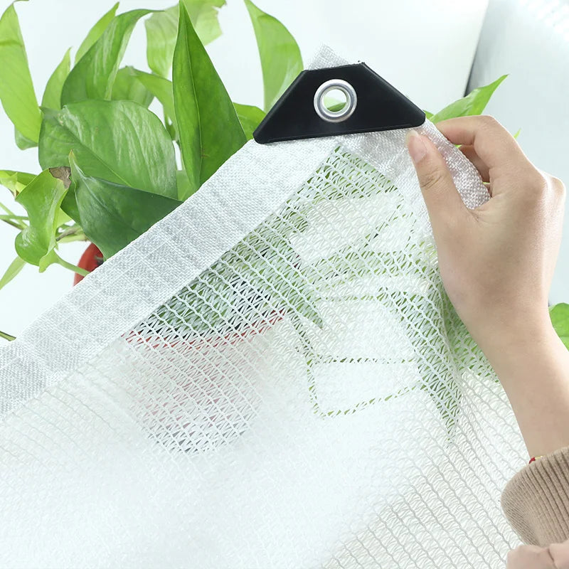 HDPE Sonnenschutznetz - UV-Schutz für Garten, Balkon & Terrasse, 40-80% Schattierung 2