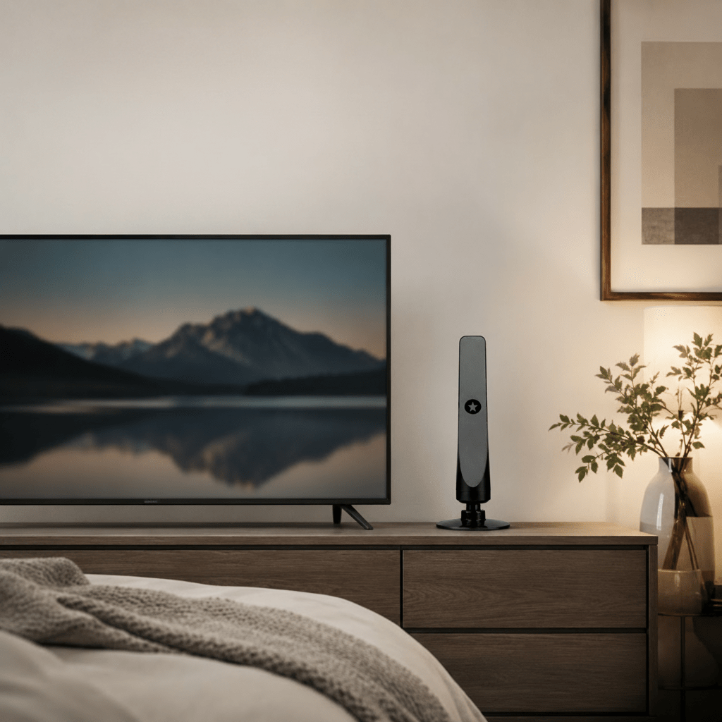 HD DVB-T2 Antenne mit Hoher Empfangsqualität und Antennenverstärker - Plug & Play 5